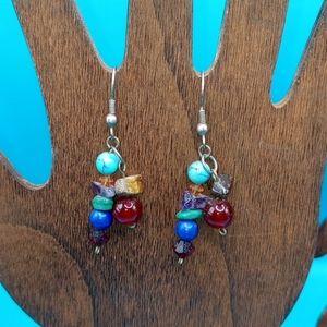 Gemstone earrings